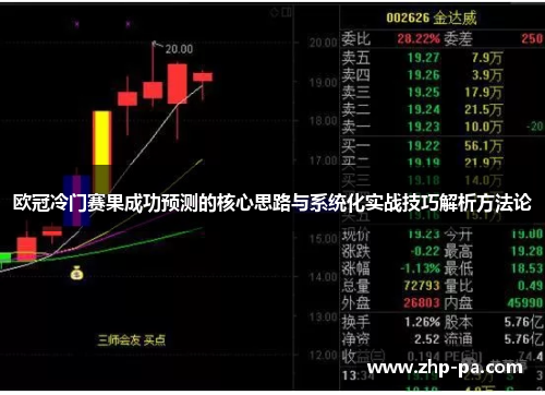 欧冠冷门赛果成功预测的核心思路与系统化实战技巧解析方法论