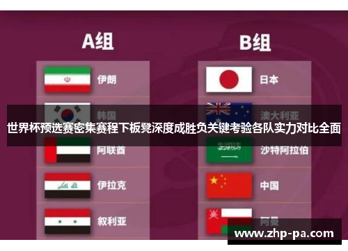 世界杯预选赛密集赛程下板凳深度成胜负关键考验各队实力对比全面